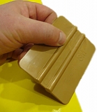 10 Stück 3M Goldrakel elastisches Kunststoff Rakel Verklebehilfe für Wandtattoo 