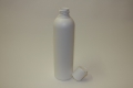 HDPE-Flasche 250 ml, weiß mit Disk-Top-Verschluss