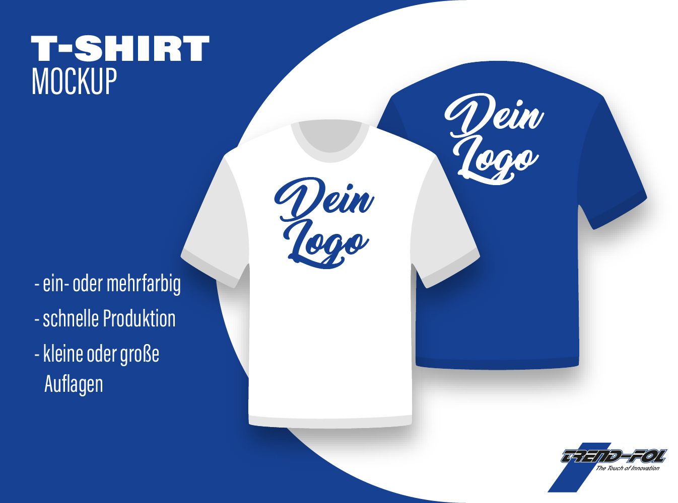 Shirts: in verschiedensten Grammaturen,<br>- 100% Baumwolle oder Mischgewebe, auf Wunsch natürlich auch Bio Image